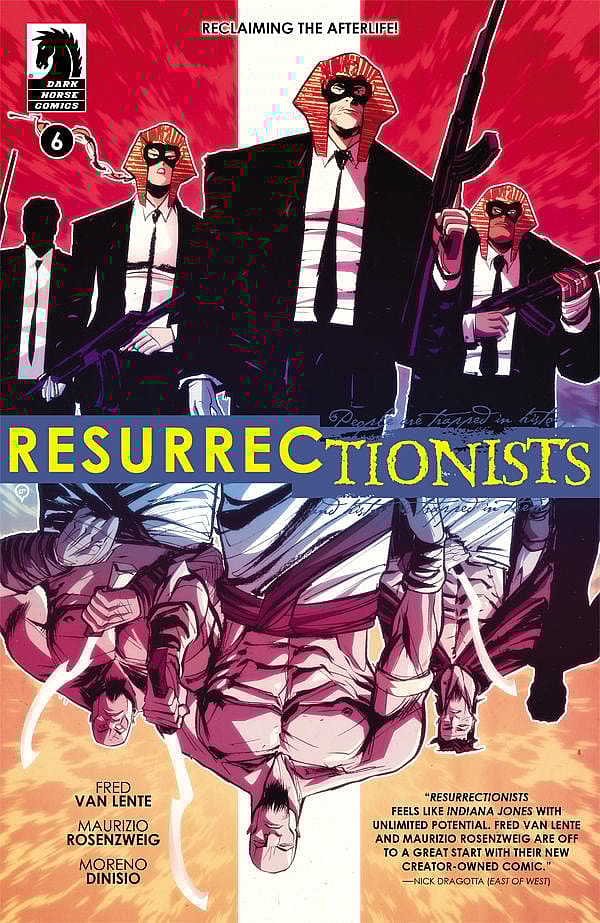 Resurrectionists #6 Fred Van Lente Maurizio Rosenzweig Moreno Diniso Dark Horse Comics