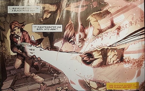 Iris West kills Eobard Thawne