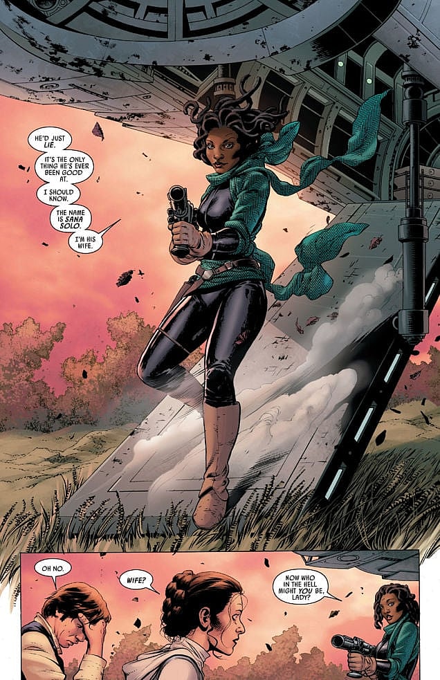 Sana Solo Star Wars #6 Marvel Han's Wife