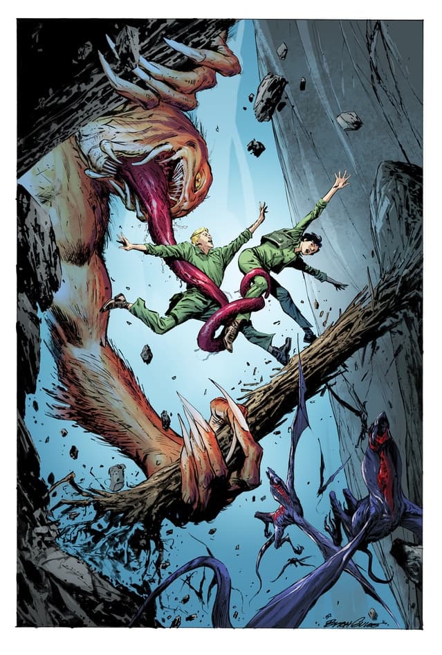 Monster Pin-up by Butch Guice with colors by Nanjan Jamberi