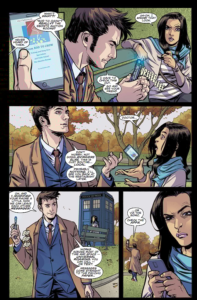 The Tenth Doctor Vol. 3: The Fountains of Forever Preview Page