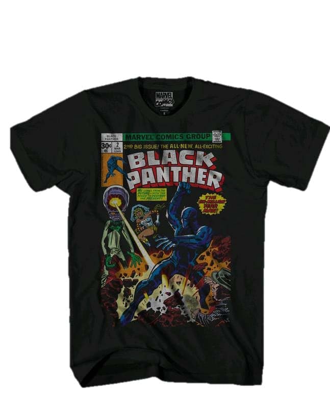 Mad Engine_Mens Black Panther Retro T-shirt_Spring 2016_JCPenney