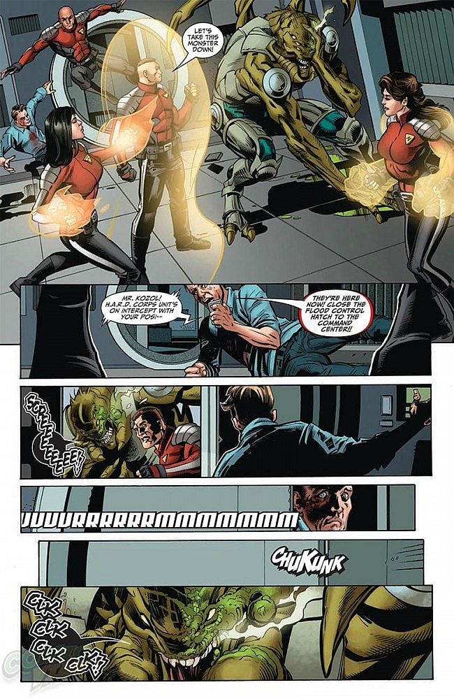 Lord Vine-99 takes on the H.A.R.D. Corps in Imperium #6 by Valiant Comics