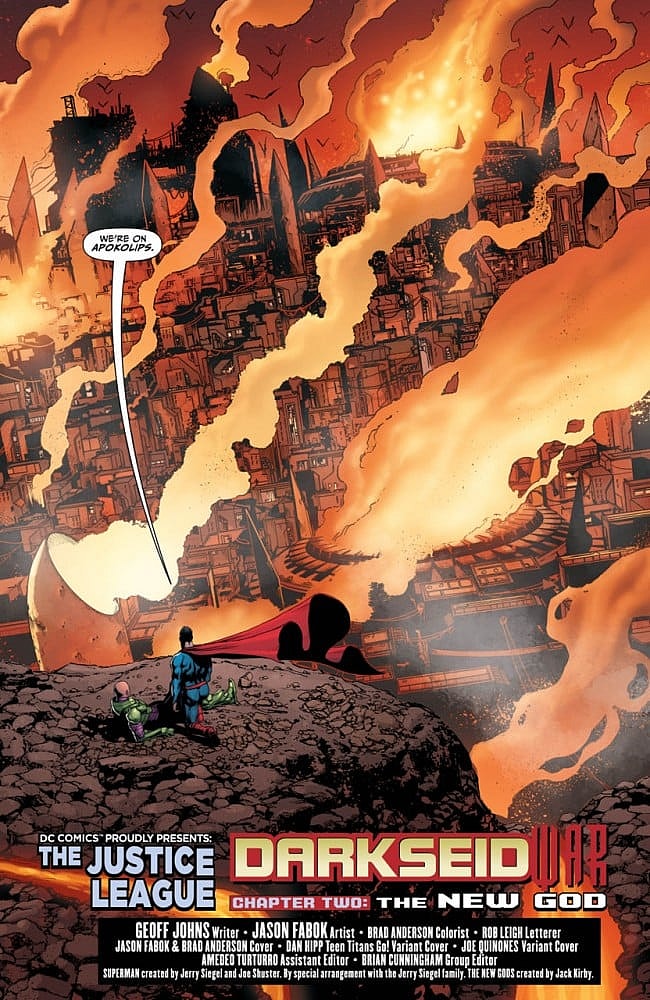 Justice League #42 Preview Page