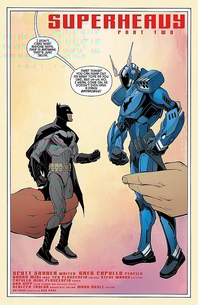 Batman 42 by Scott Snyder and Greg Capullo