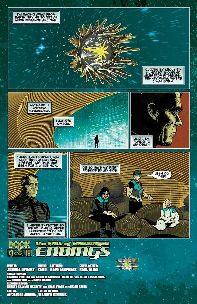 Book of Death Fall of Harbinger #1