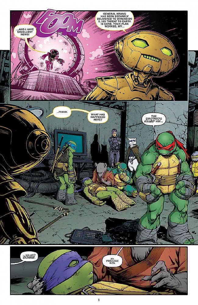 TMNT #45 Preview Page
