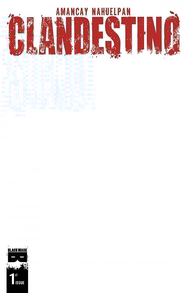 Clandestino #1 Limited Edition NYCC Sketch Cover