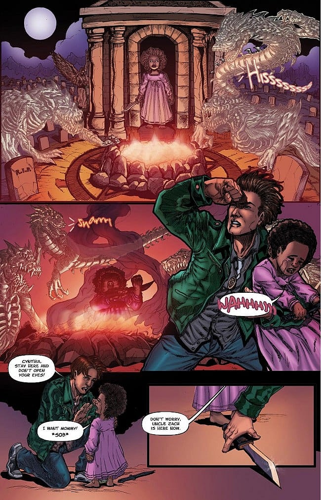 Zachariah Thorn #1 Page