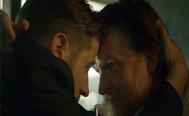 Gordon shares a moment with Bullock