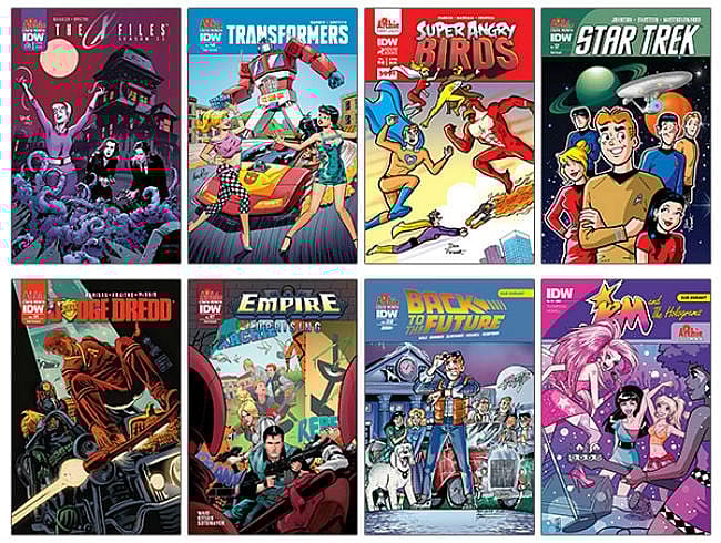 IDW Archie Variant Covers