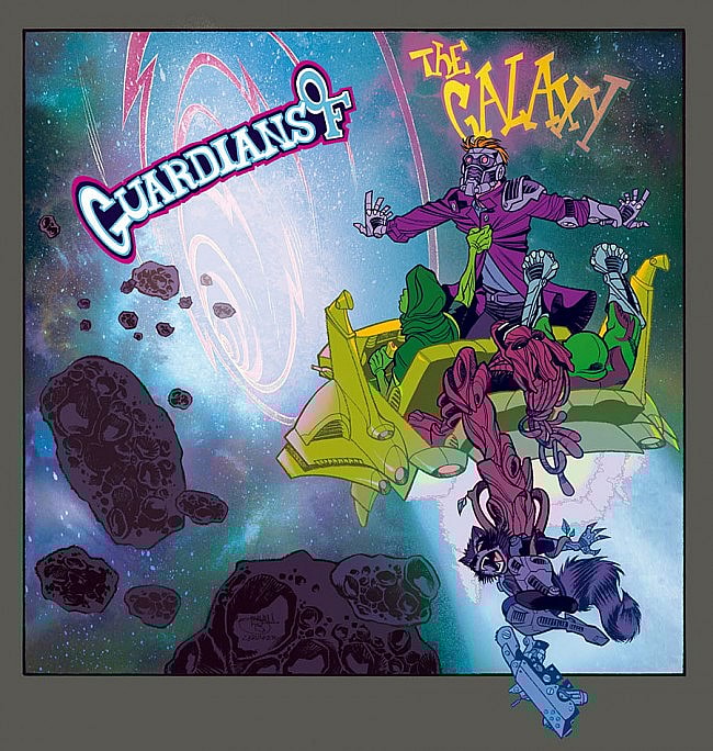 Guardians of the Galaxy hip-hop variant cover