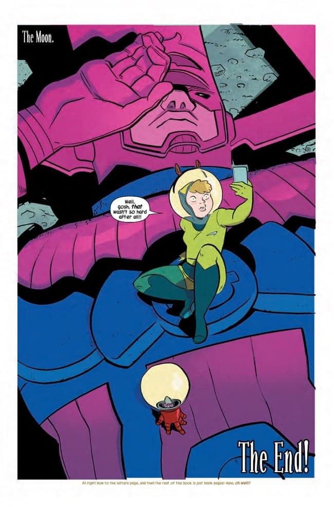 Squirrel Girl defeats Galactus