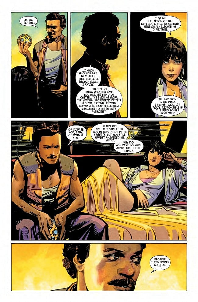 Marvel's Lando #1 by Charles Soule and Alex Maleev