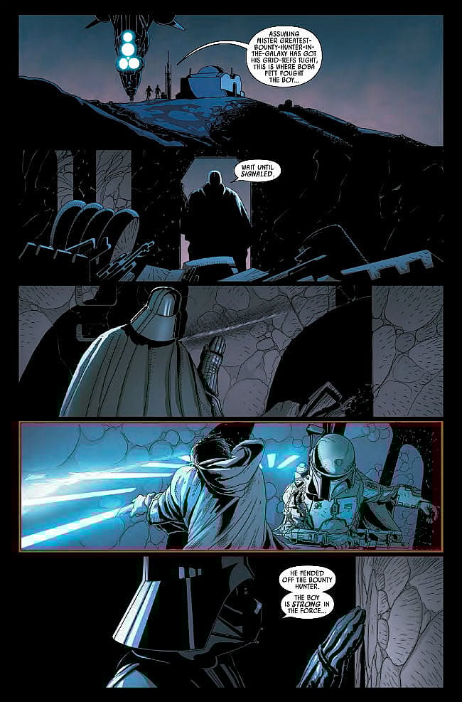 Darth Vader #7 by Kieron Gillen and Salvador Larroca published by Marvel