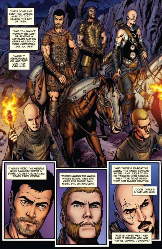 Red Sonja #18 Preview Page