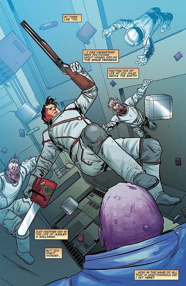 Ash in Space Preview Page