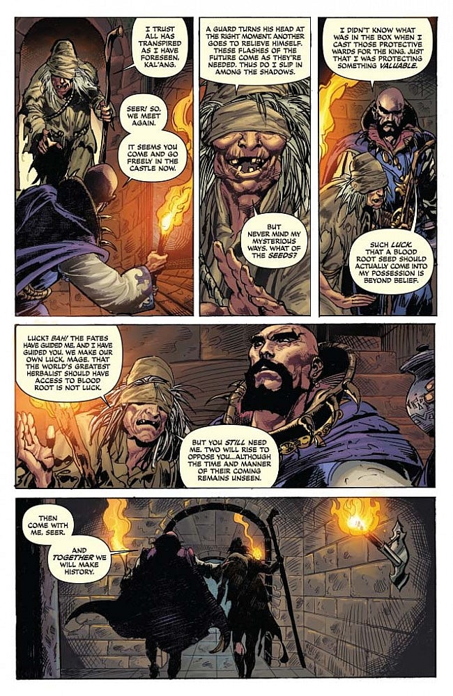 Red Sonja / Conan #1 Preview Page