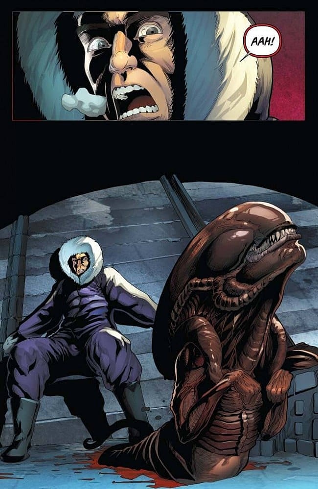 Aliens / Vampirella #2 Preview Page