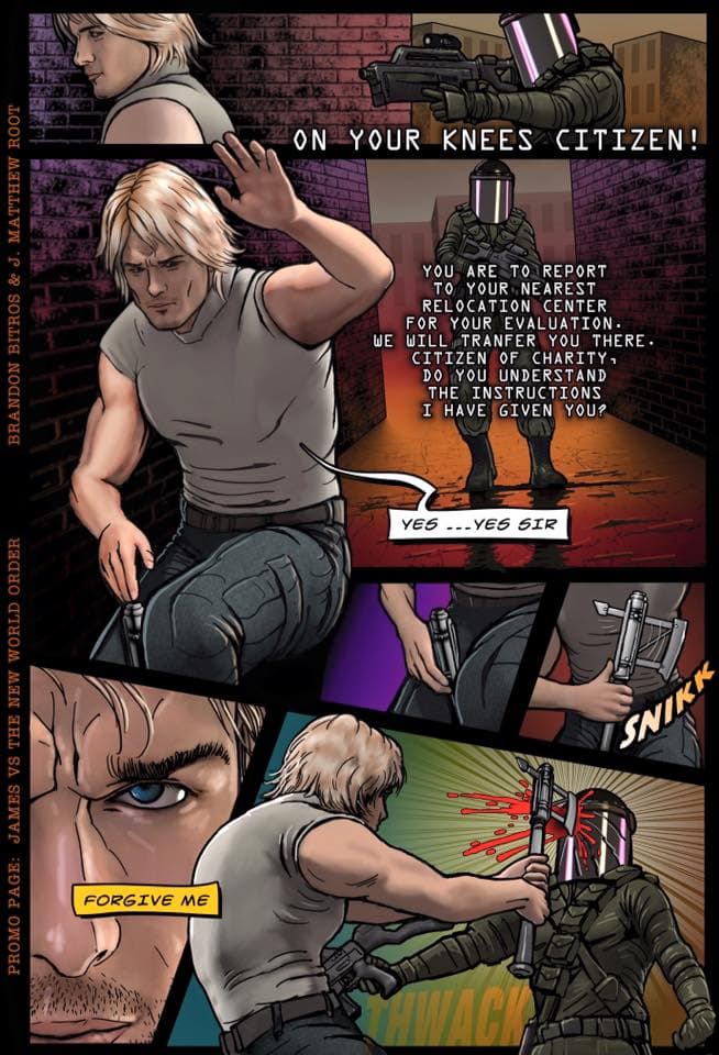 James vs The New World Order Sample Page