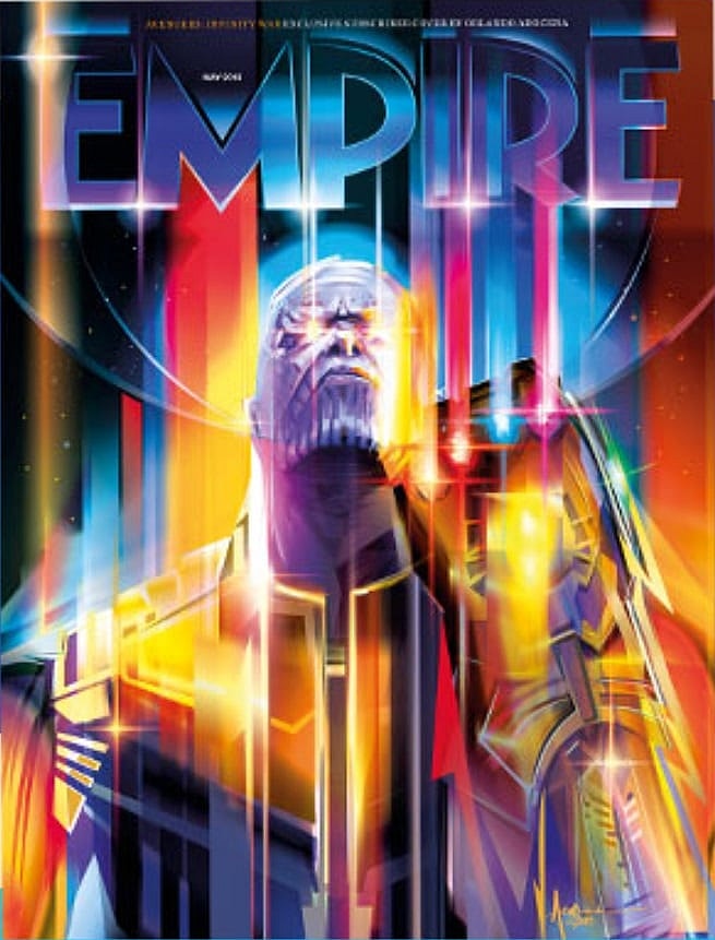 Thanos Empire Magazine Cover