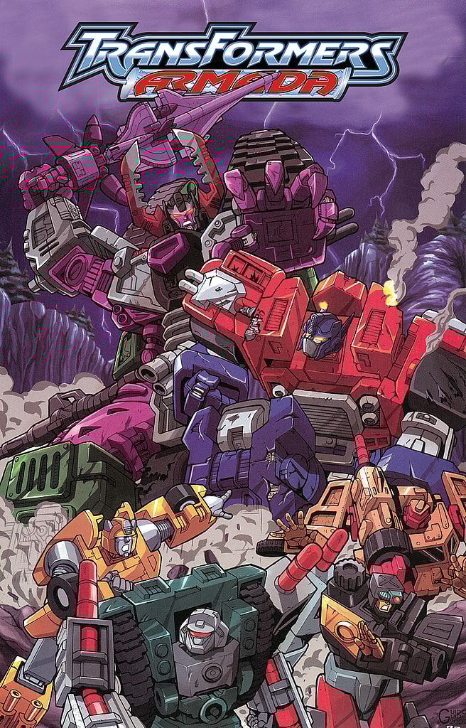 Transformers: Armada Omnibus Cover