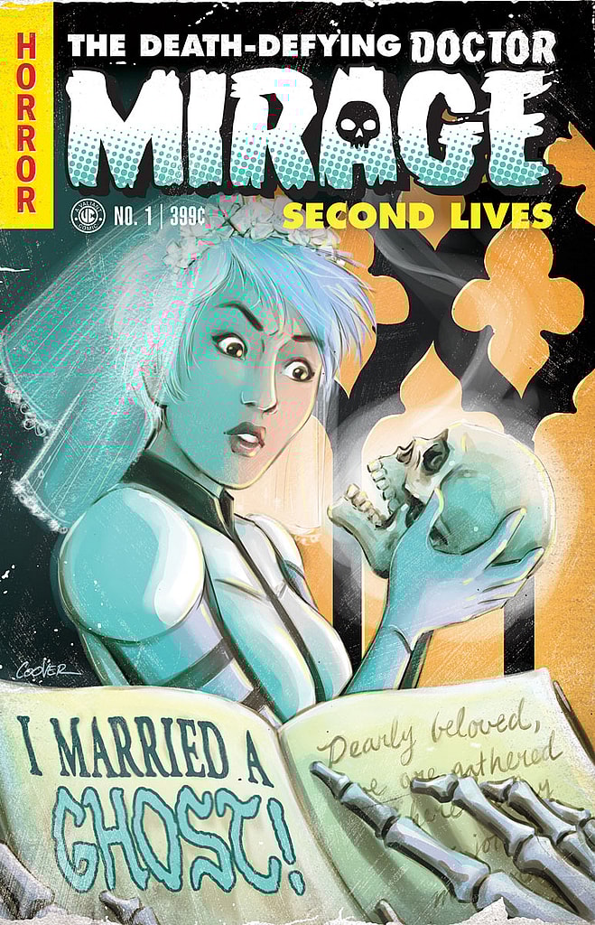 THE DEATH-DEFYING DOCTOR MIRAGE: SECOND LIVES #1 (of 4) Cover