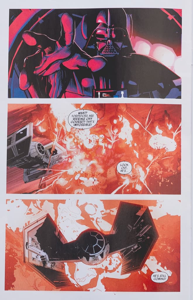 Darth Vader Force Battles in Tie Fighter