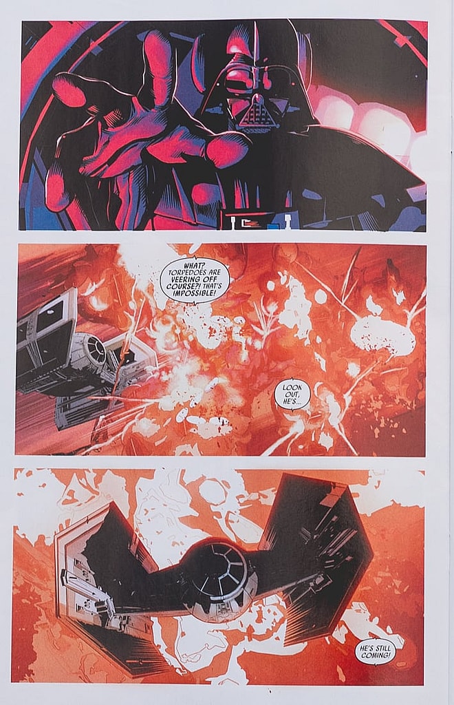 Darth Vader Force Battles in Tie Fighter