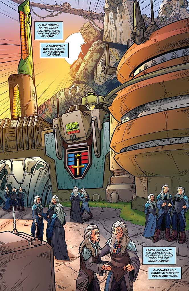 Voltron From The Ashes #2 Preview Page