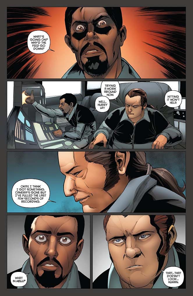Aliens / Vampirella #3 Preview Page