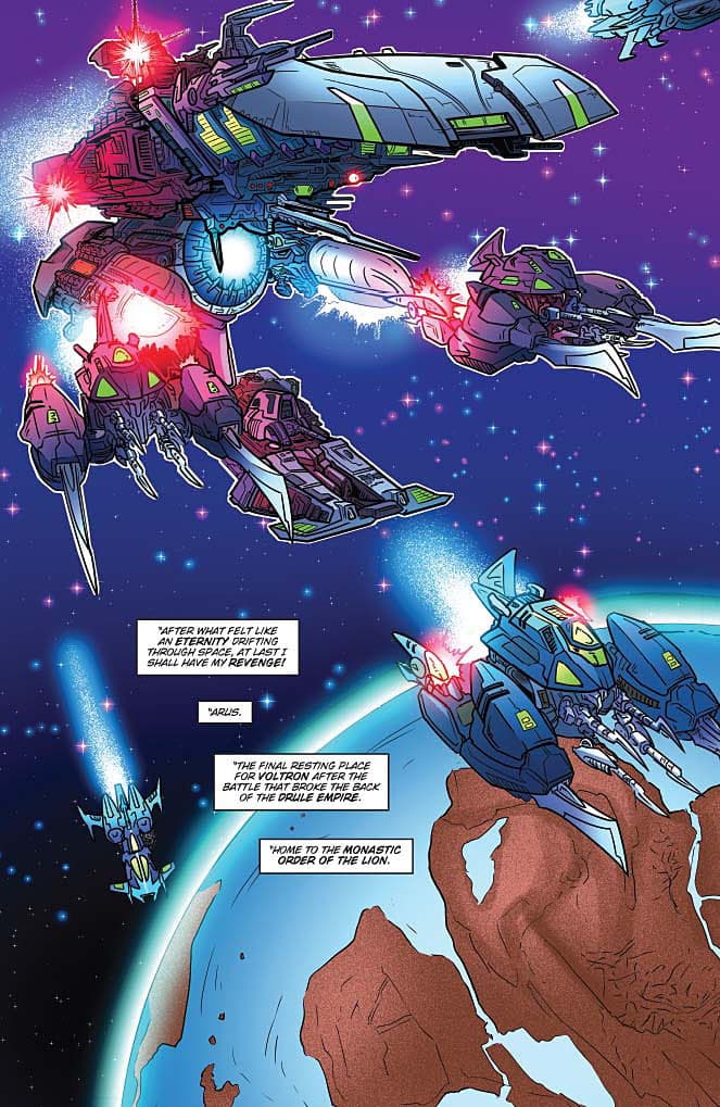 Voltron: From The Ashes #3 Preview Page