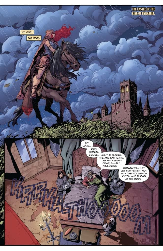 Red Sonja Vol. 3 #1 Preview Page