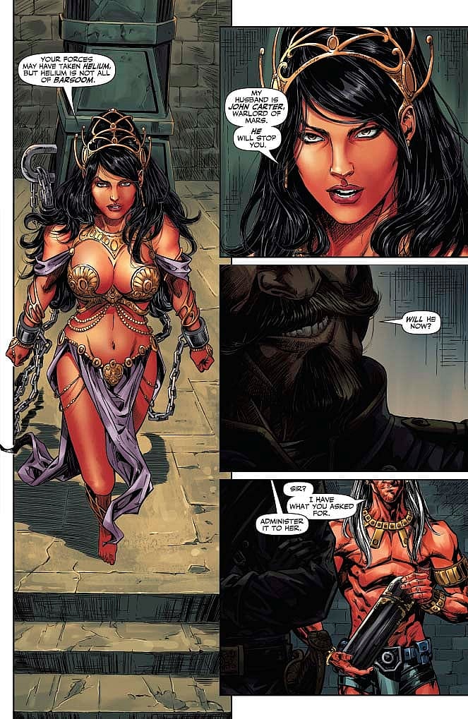 John Carter Warlord of Mars Preview Page
