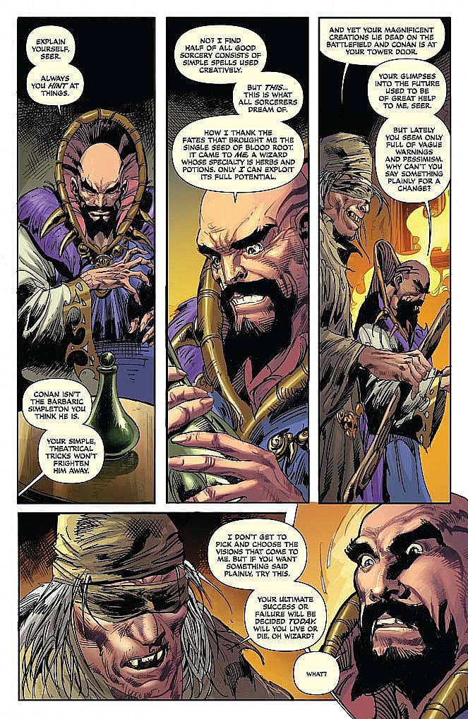 Red Sonja / Conan #3 Preview Page