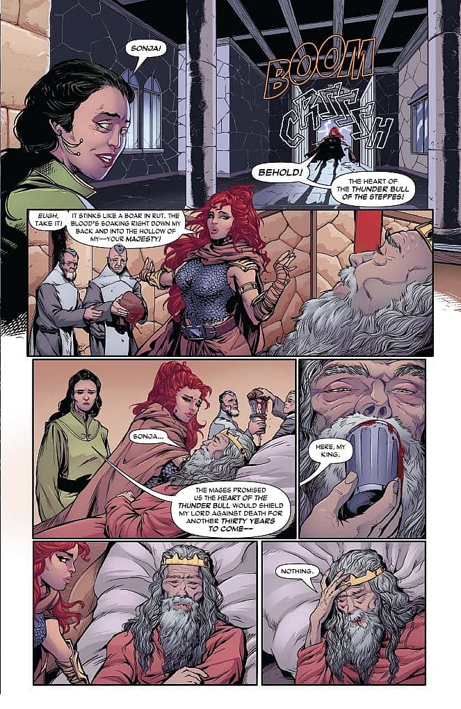 Red Sonja Vol. 3 #1 Preview Page
