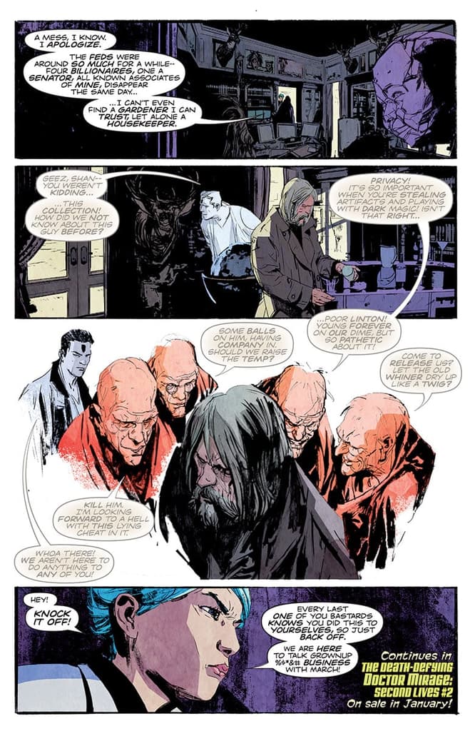 Death-Defying Doctor Mirage: Second Lives #2 Preview Page
