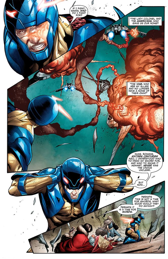 X-O Manowar #42 Preview Page