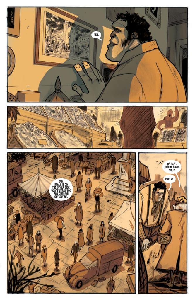 Andre the Giant Closer to Heaven Preview Page