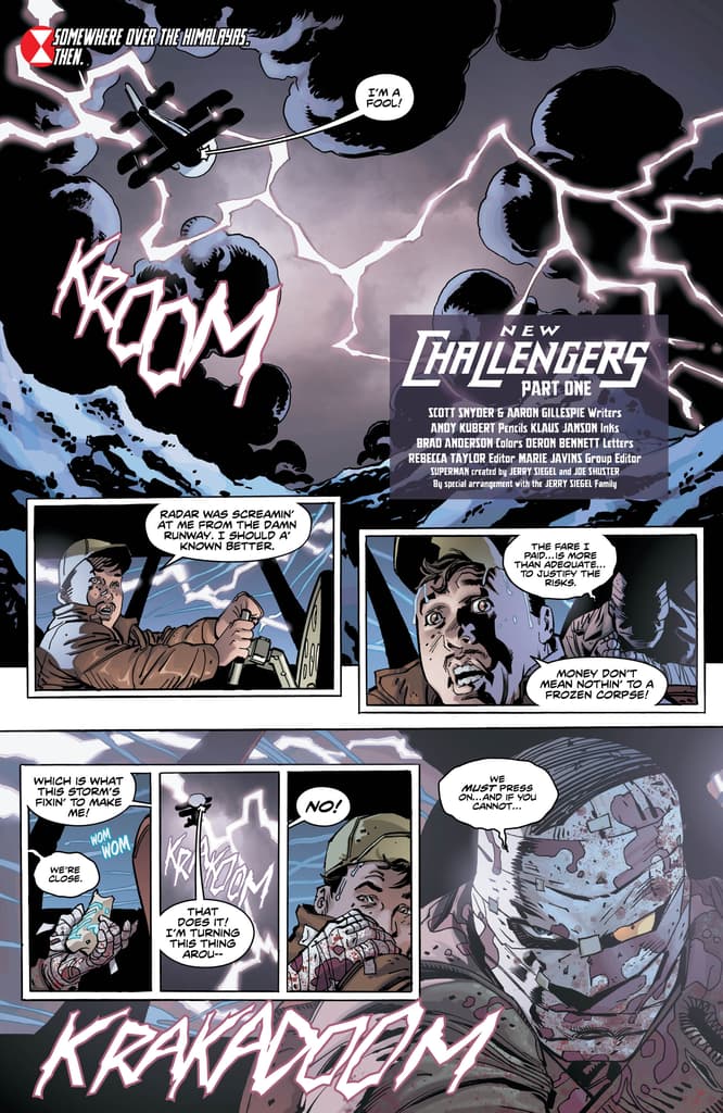 New Challengers #1 - Art by Andy Kubert - DC Comics