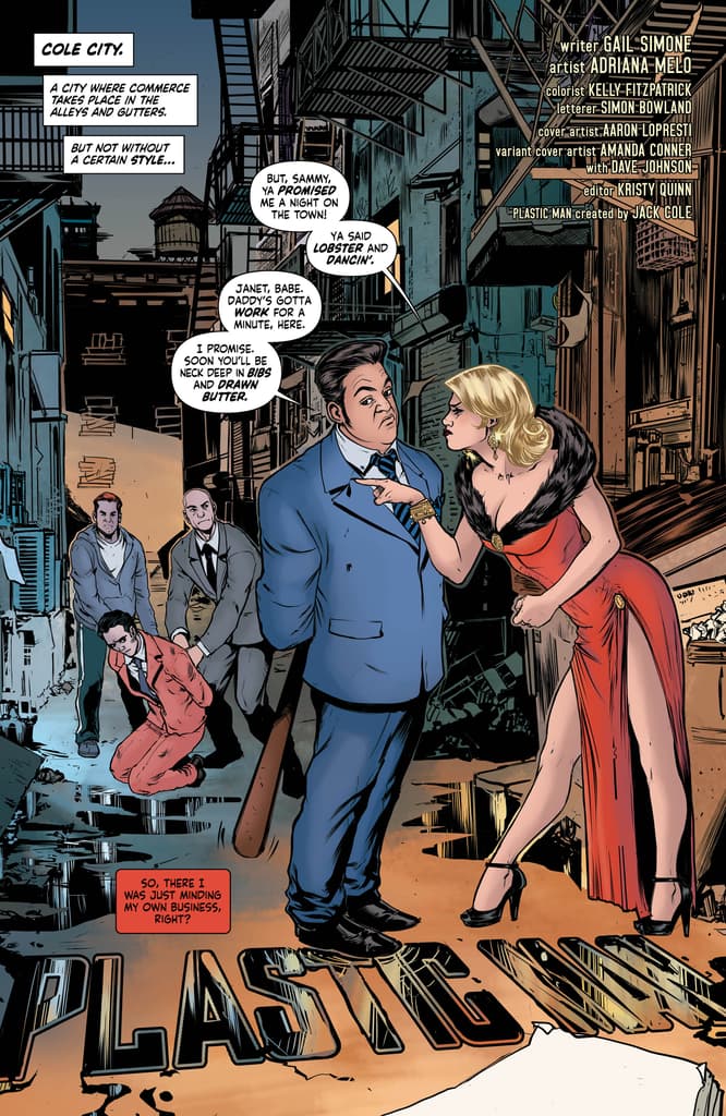 Plastic Man #1 Preview Page - DC Comics