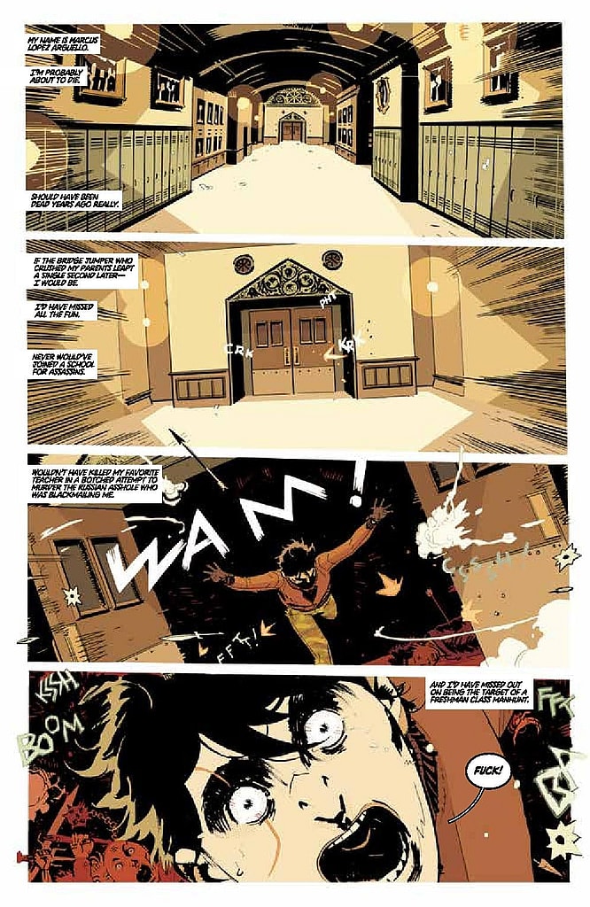 Deadly Class Preview Page
