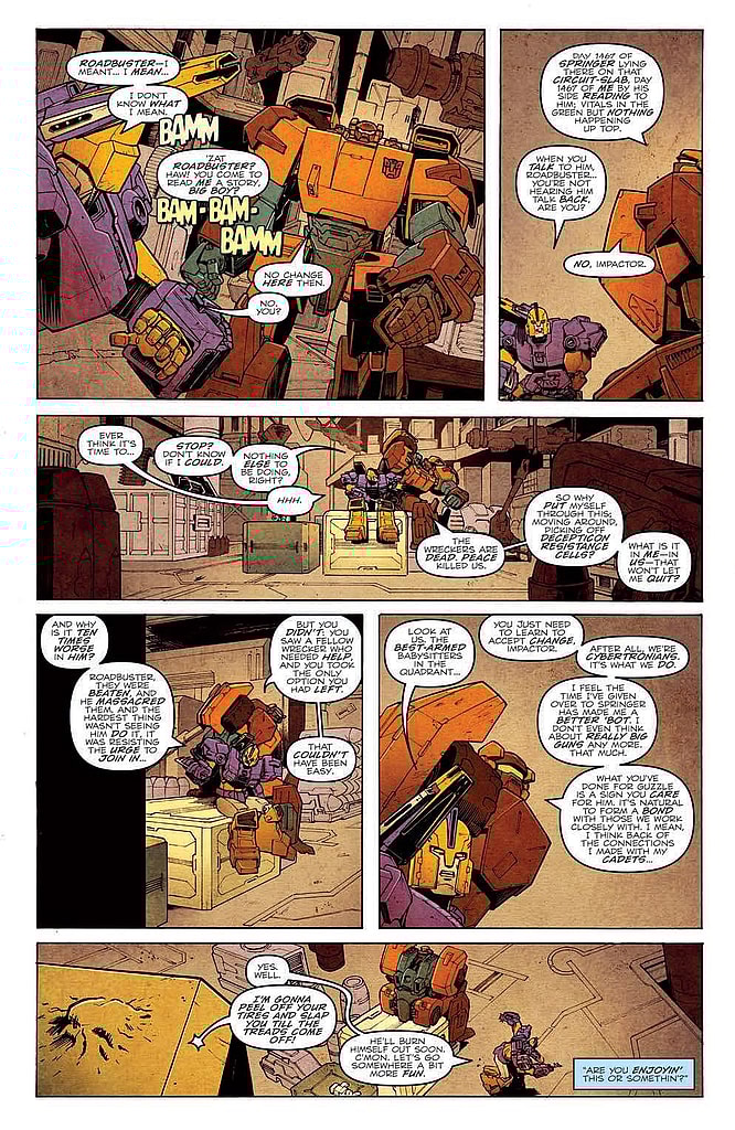 Transformers: Sins of the Wreckers #1 Preview Page