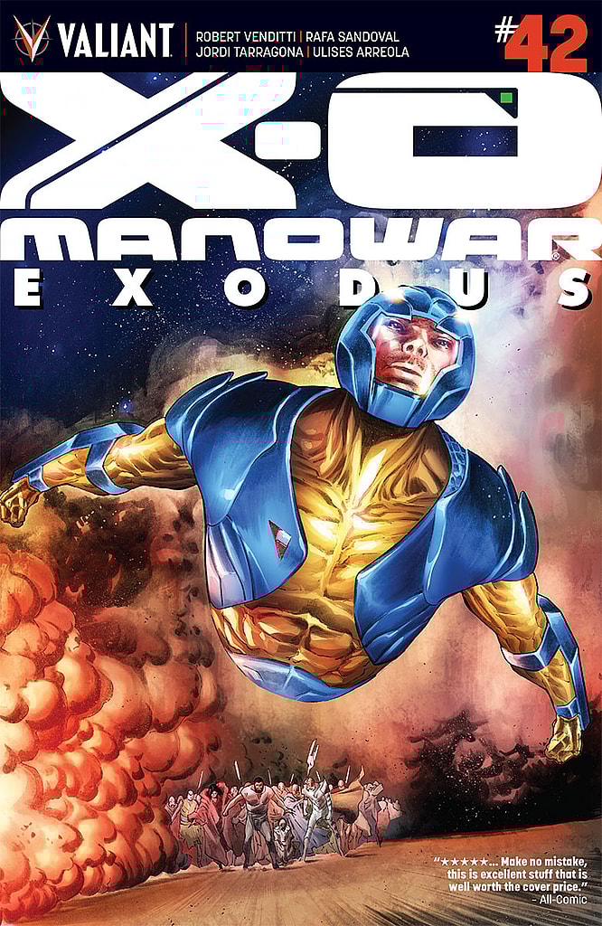 X-O Manowar #42 Cover
