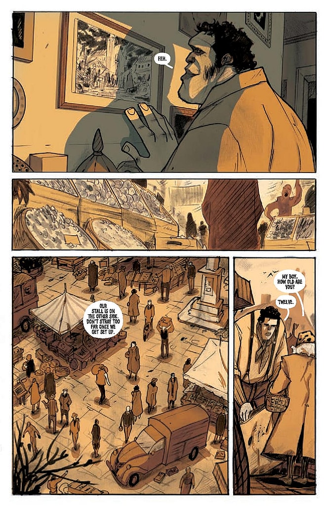 Andre the Giant Closer to Heaven Preview Page