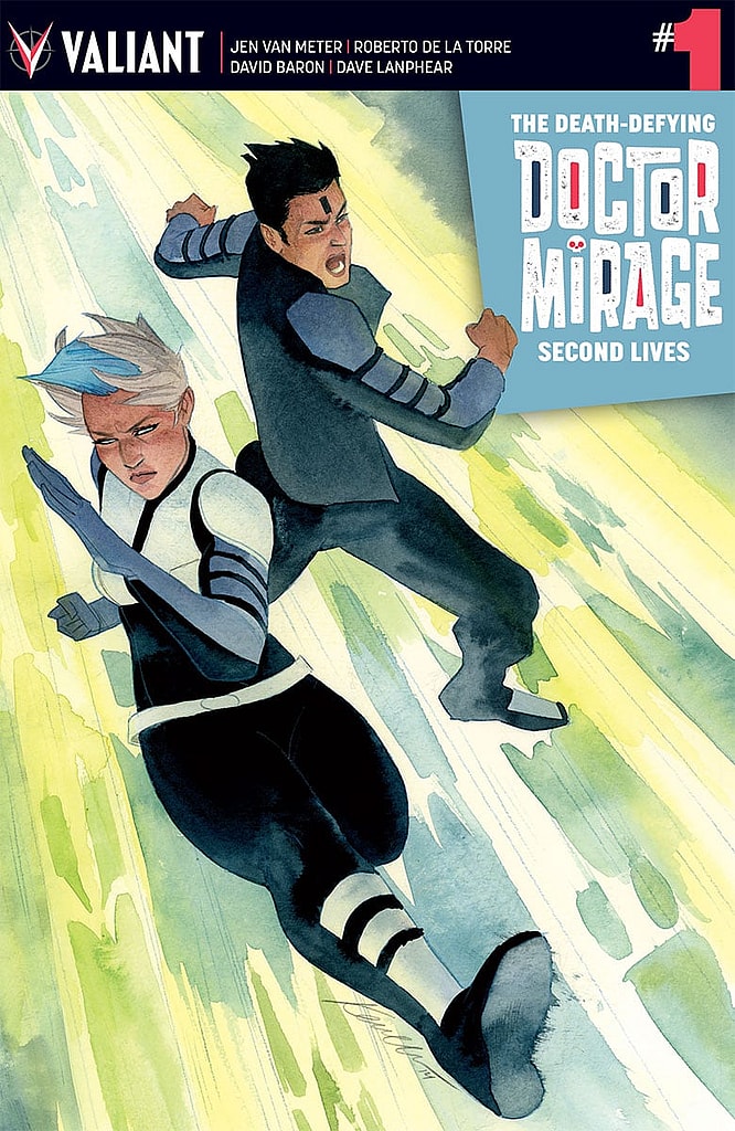 THE DEATH-DEFYING DOCTOR MIRAGE: SECOND LIVES #1 (of 4) Cover