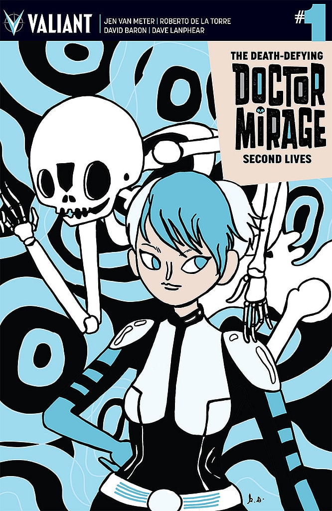 THE DEATH-DEFYING DOCTOR MIRAGE: SECOND LIVES #1 (of 4) Cover