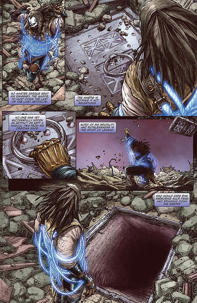 NInjak #10 Preview Page