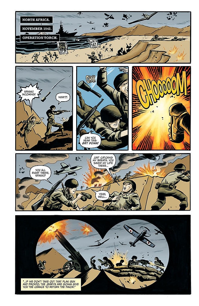 The Rocketeer at War #1 Preview Page
