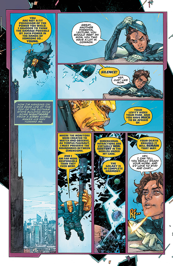 Sideways #2 Preview Page - DC Comics